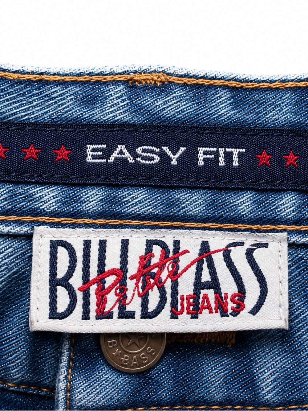 Vintage Bill Blass Easy Fit High Rise Mom Jeans Women’s Size 6 Blue Tapered USA - Picture 3 of 3